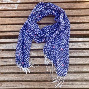 Navy Murfee Scarf by Lilly Pulitzer